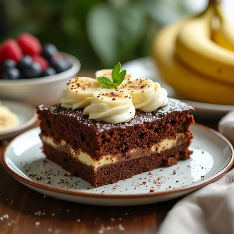 Chocolate Banana Split Cake: A Decadent Twist on a Classic Dessert