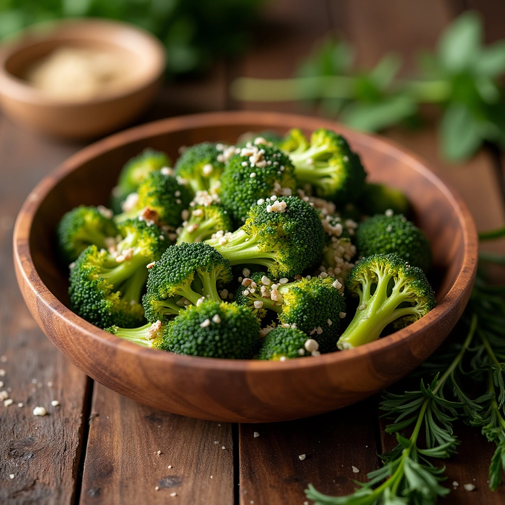 Garlic Parmesan Roasted Broccoli