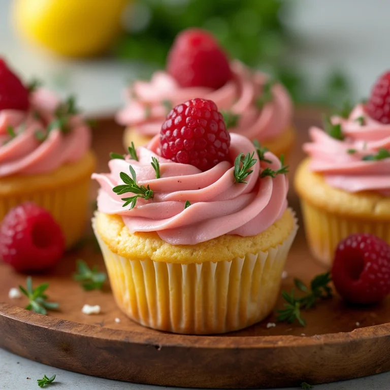 Raspberry Lemon Heaven Cupcakes: A Light and Zesty Delight