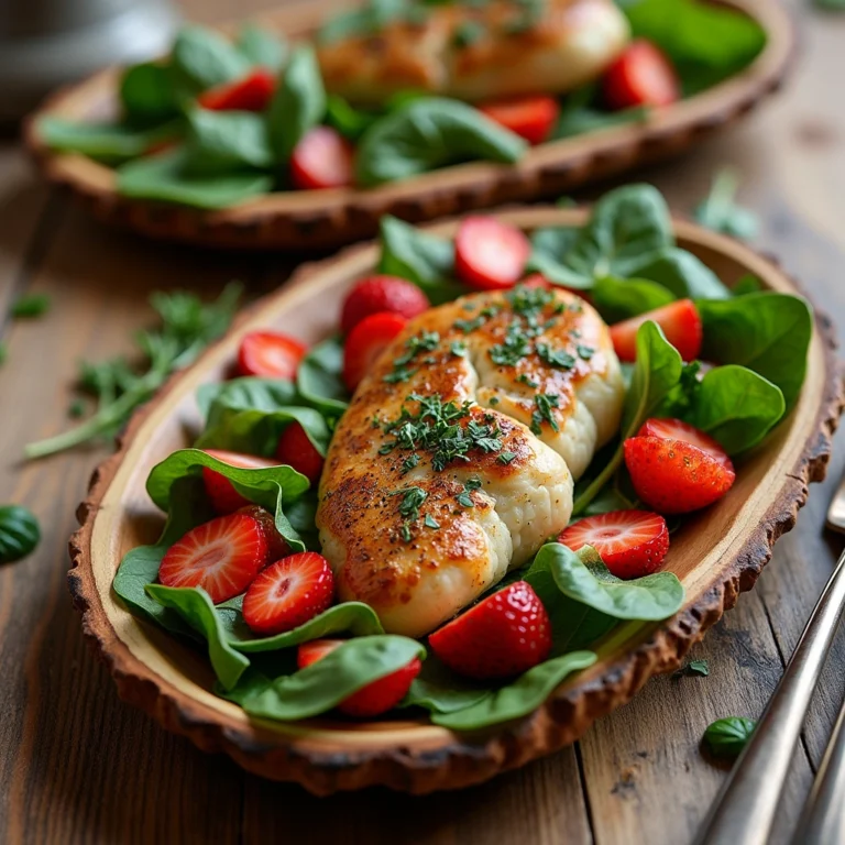 trawberry Spinach Salad